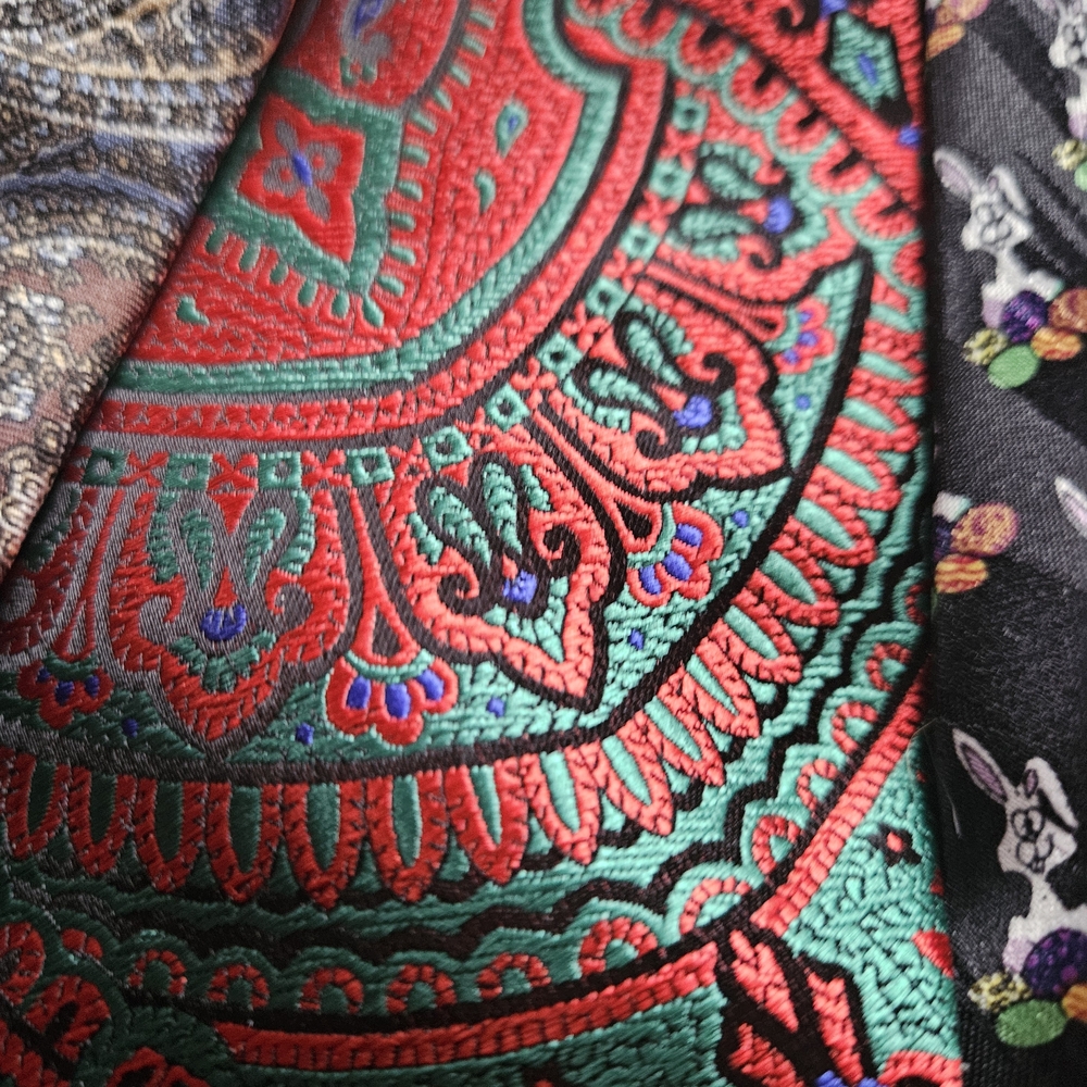 Dior Multicolor Paisley and Floral Ties Collection - Picture 3 of 5